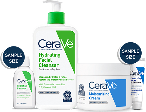 cerave moisturizing cream sample, cerave samples, cerave sample, skincare sample,